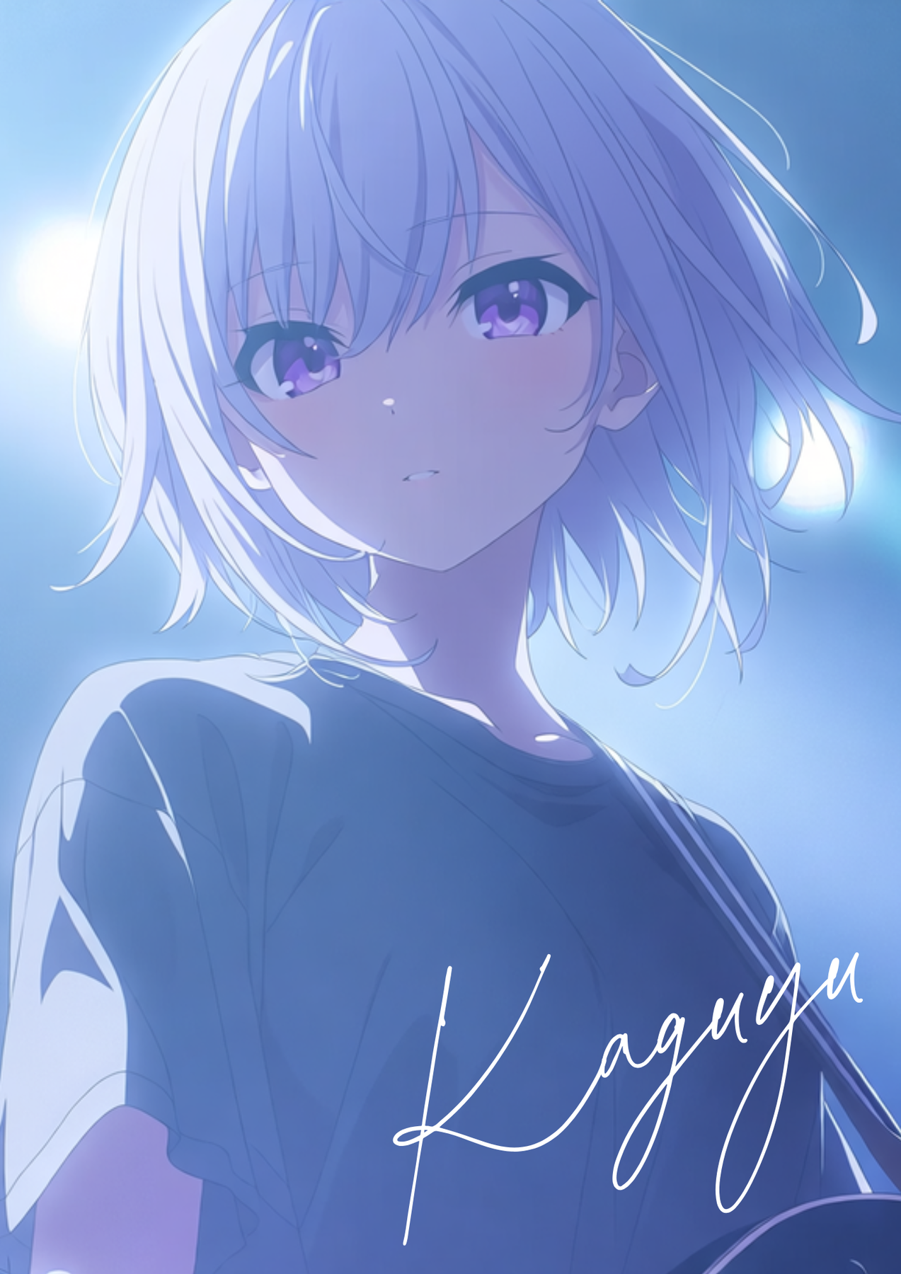 月城かぐゆのヒーロービジュアル